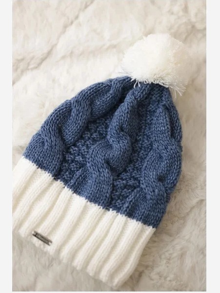 Čapica s fleece Paris K212 džínsy+biely