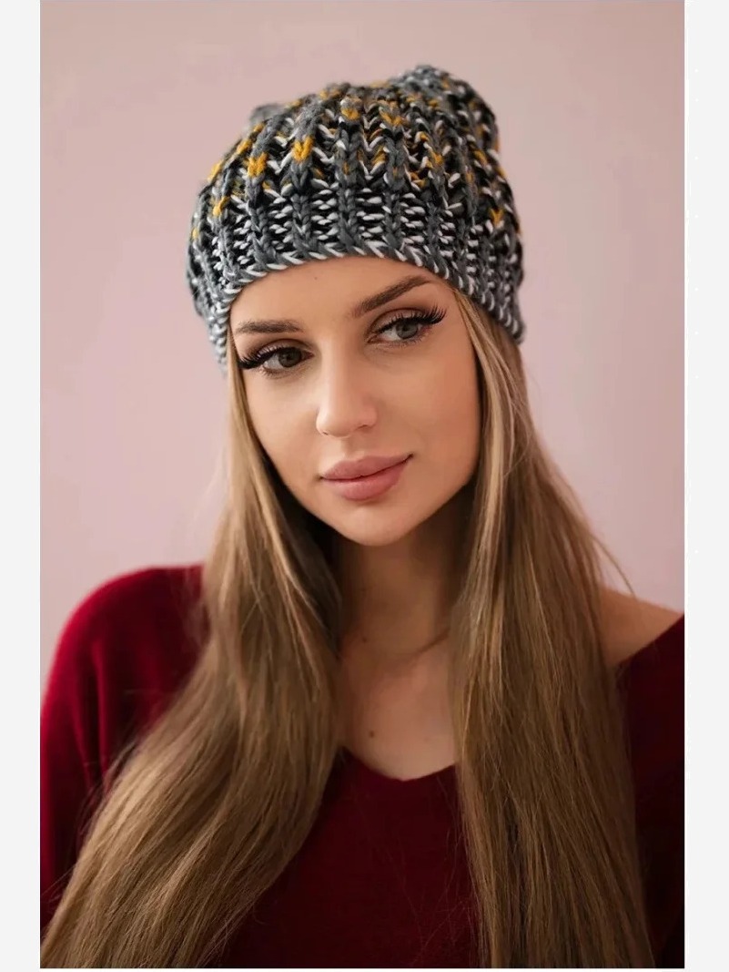 Dámska čiapka Maria K335 tmavošedý
