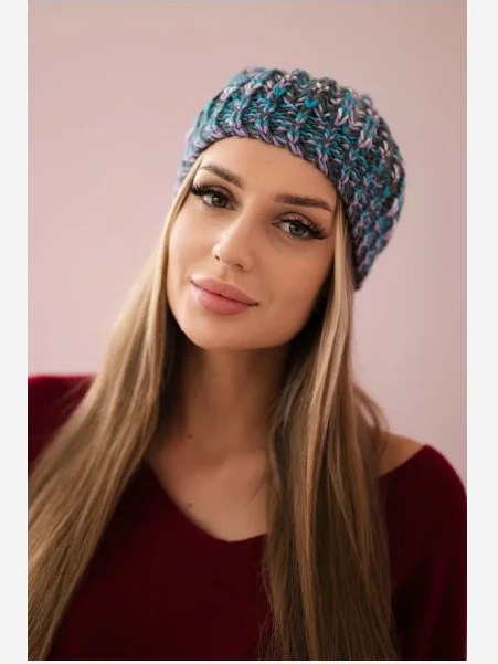 Dámska čiapka Maria K335 tyrkysová