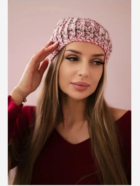 Dámska čiapka Maria K335 púdrovo ružová