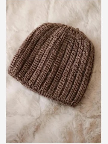 Dámska čiapka Rebeka K345 mocca