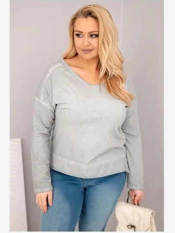 Dámska blúzka Plus Size s...