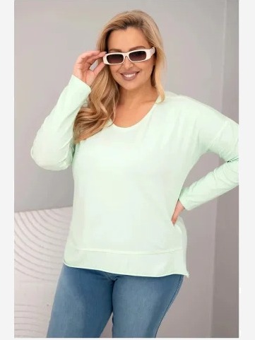Dámska blúzka Plus Size s...