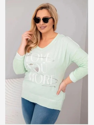 Dámska blúzka Plus Size s...