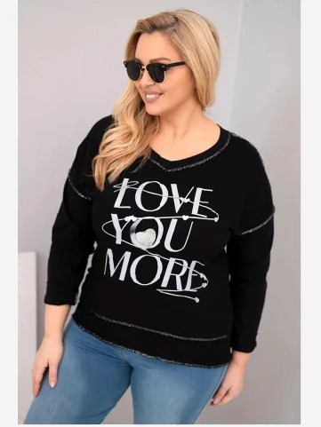 Dámska blúzka Plus Size s...