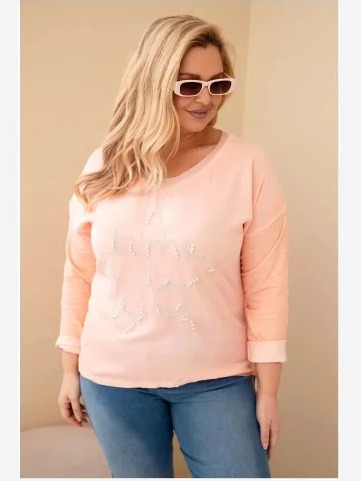 Dámska blúzka Plus Size s...