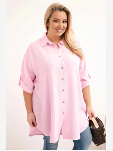 Dámska košeľa Plus Size z...