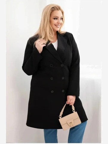 Dámsky kabát Plus Size...