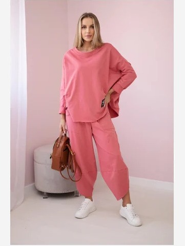 Bavlnený set malina