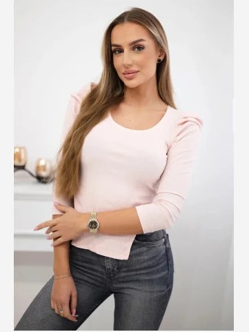 tričko púdrovo ružová