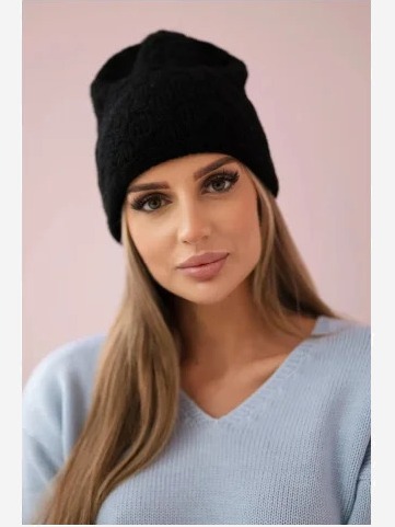 Čapica Agata K222 čierna