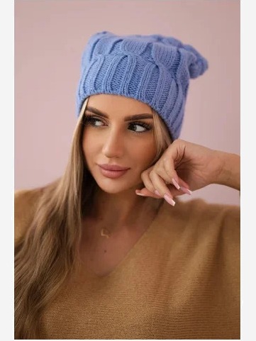 Čapica s fleece Iwona K221...