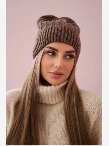 Čapica s fleece Anna K238...