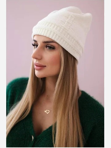 Dámska čiapka Kaja K339 biela