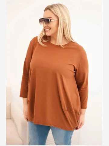 Dámska blúzka Plus Size z...