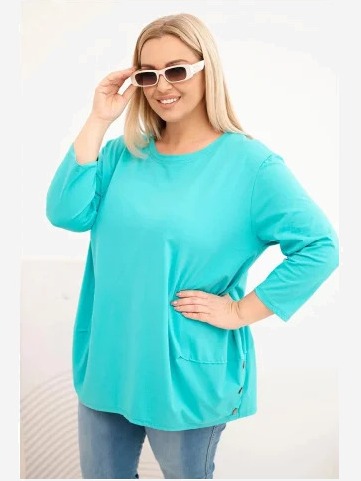 Dámska blúzka Plus Size z...