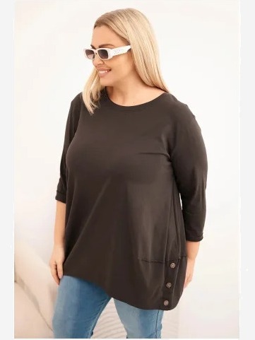 Dámska blúzka Plus Size z...