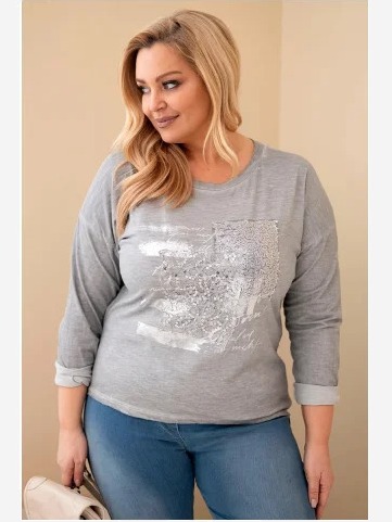 Dámska blúzka Plus Size s...