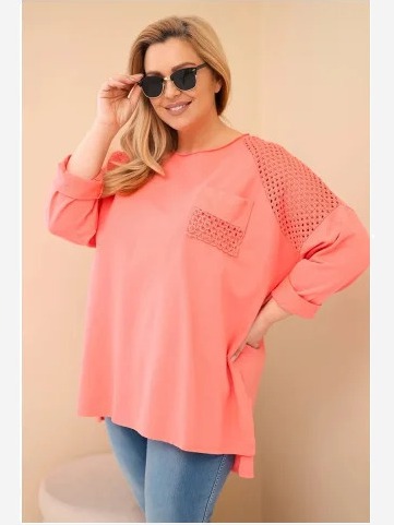 Dámska mikina Plus Size...