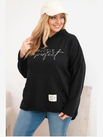 Dámska mikina Plus Size s...