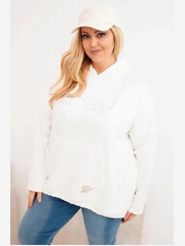 Dámska mikina Plus Size s...
