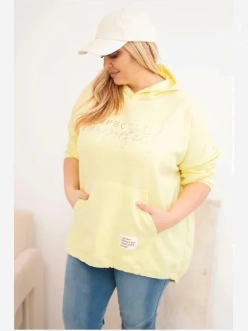Dámska mikina Plus Size s...
