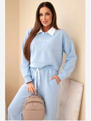Dámsky komplet maslo mikina...