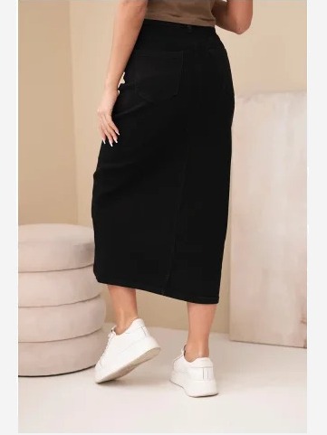 Dámske jeansové Skinny nohavice s vysokým pásom a opaskom M.sara béžové