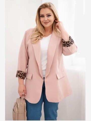 Dámska sako Plus Size s...