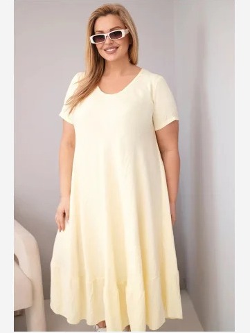 Dámske šaty plus size s...