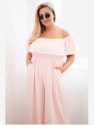 Dámsky overal Plus Size s...