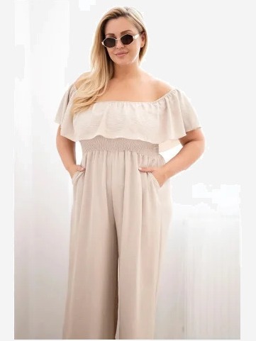 Dámsky overal Plus Size s...