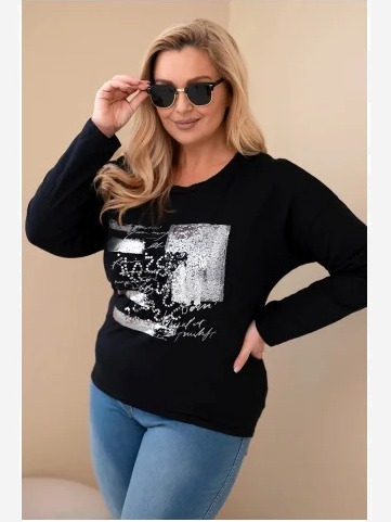 Dámska blúzka Plus Size s...