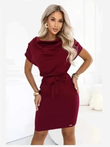 240-11 ROXI Pohodlné šaty s...
