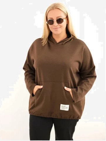 Dámska mikina Plus Size z...