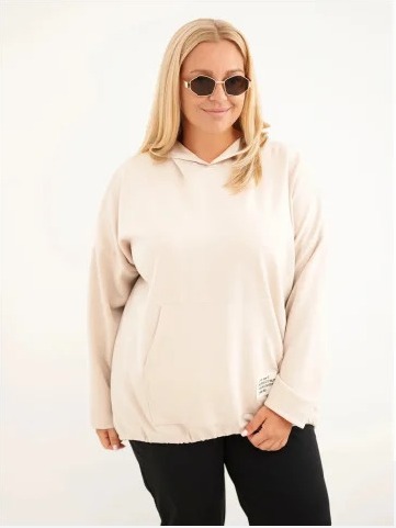 Dámska mikina Plus Size z...