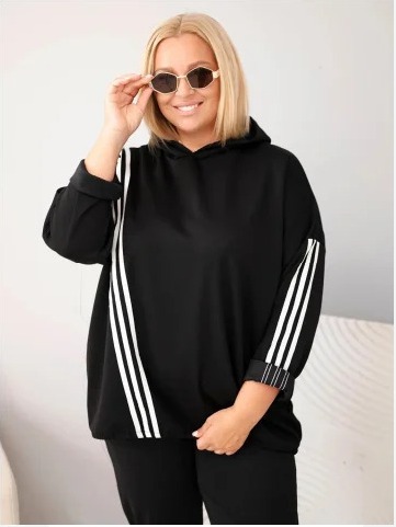 Dámska mikina Plus Size z...