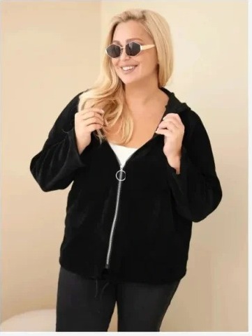 Dámska mikina Plus Size...