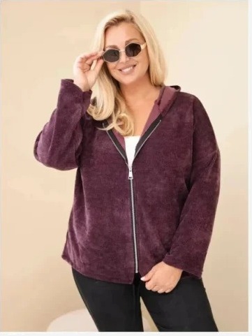 Dámska mikina Plus Size...