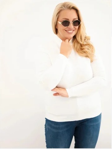 Dámsky sveter Plus Size z...