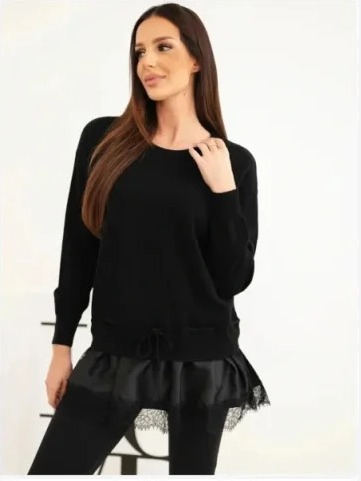 Dámsky viskózový sveter s...