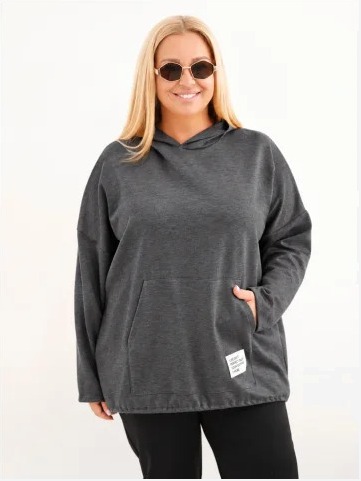Dámska mikina Plus Size z...