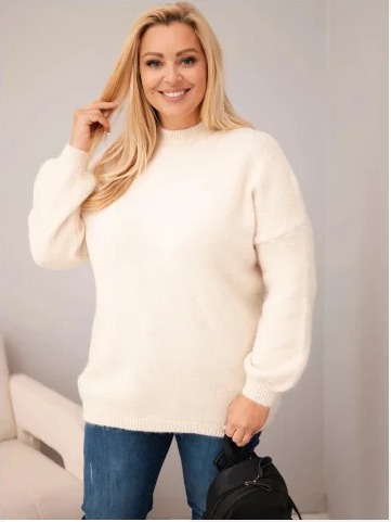 Dámsky sveter Plus Size vo...