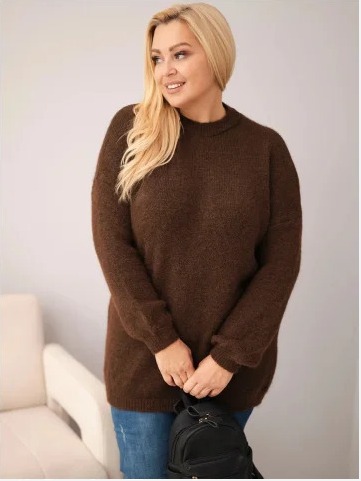 Dámsky sveter Plus Size vo...