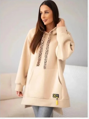 Mikina dámska oversize z...