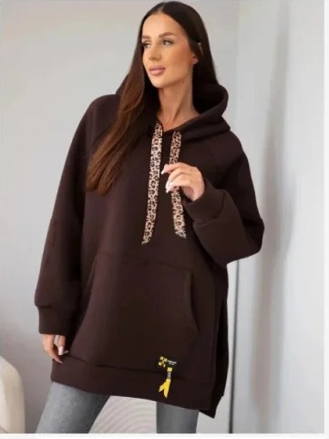 Mikina dámska oversize z...