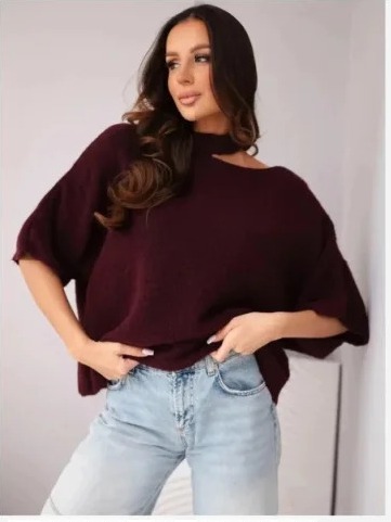 Sveter dámsky oversize s...