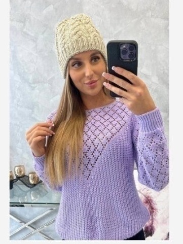 Dámska čiapka Kalina K362 svetlo béžová