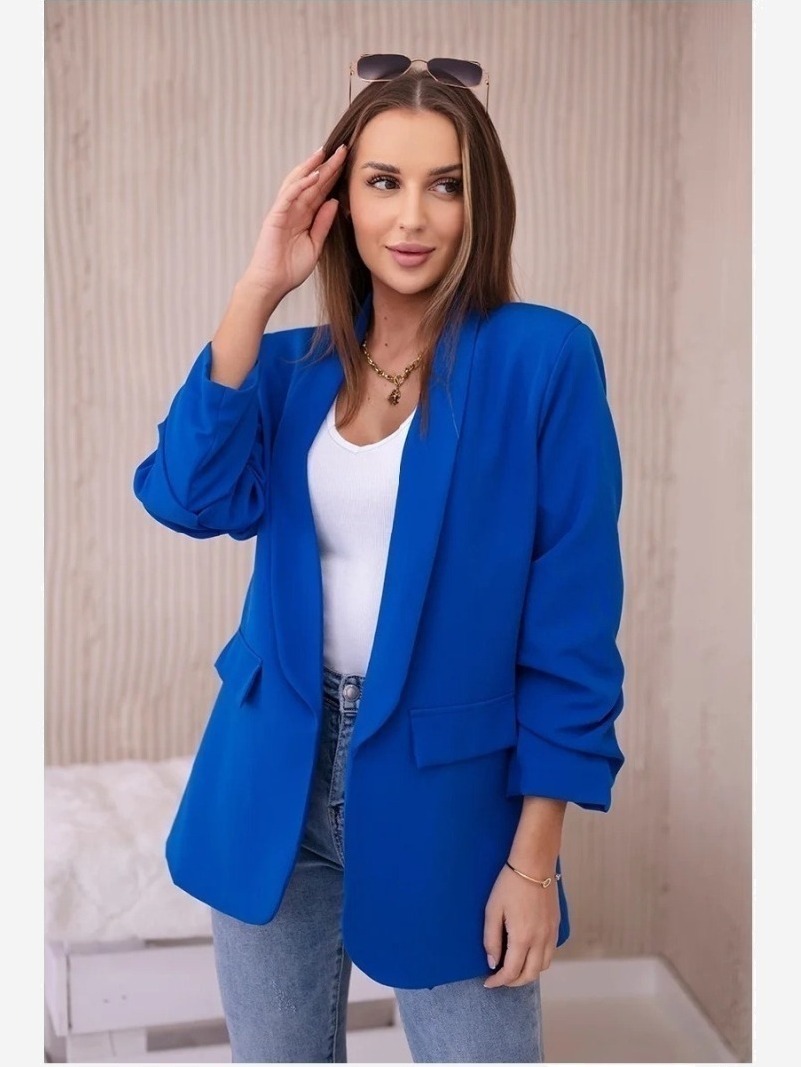 Elegantné sako modrá