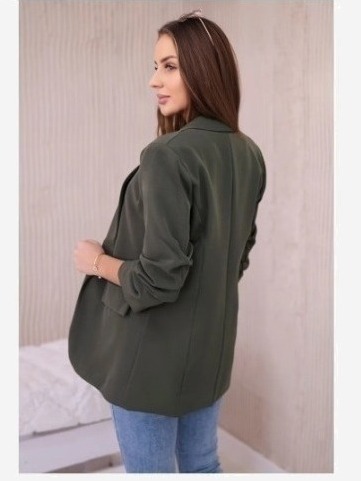 Elegantné sako khaki